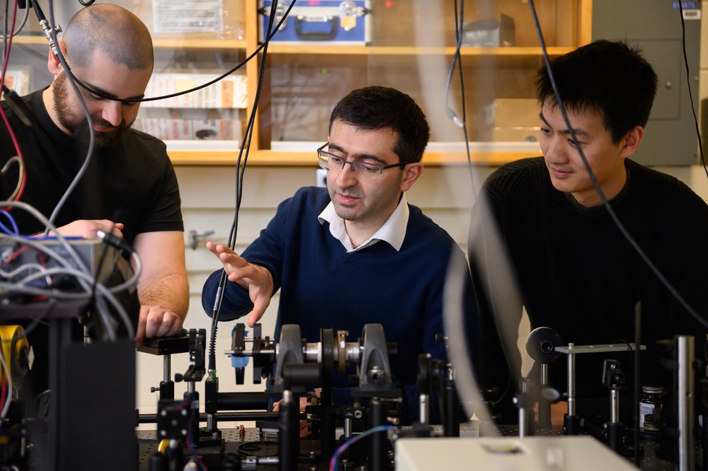 In the SHG lab with Nuh and Bryan (2023)
